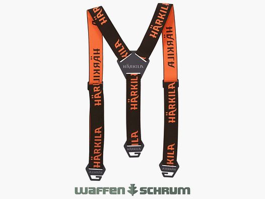 Härkila Hosenträger Wildboar Pro Tech Brown/Orange Blaze