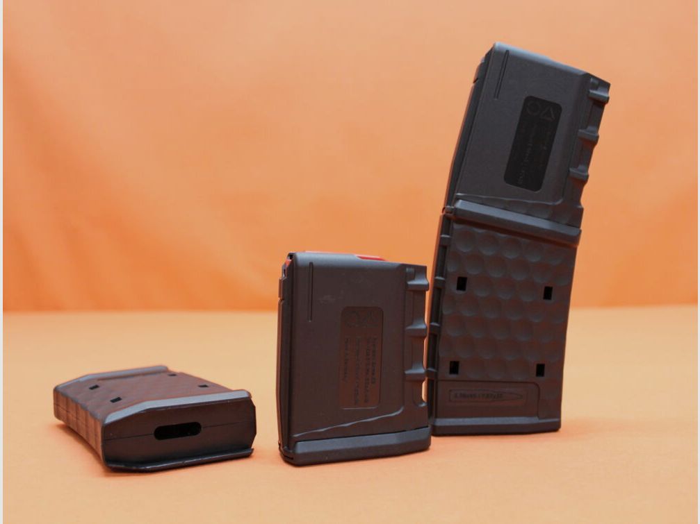Oberland Arms AR-15: Magazine Oberland Arms OA ActiveMag 10-round Polymer Black (incl. short magazine base) .223Rem Suitable for example for weapons type AR15/ Aim15/ OA-15/ SIG516/ SIG M400/ HERA THE15th., image 3 of 4