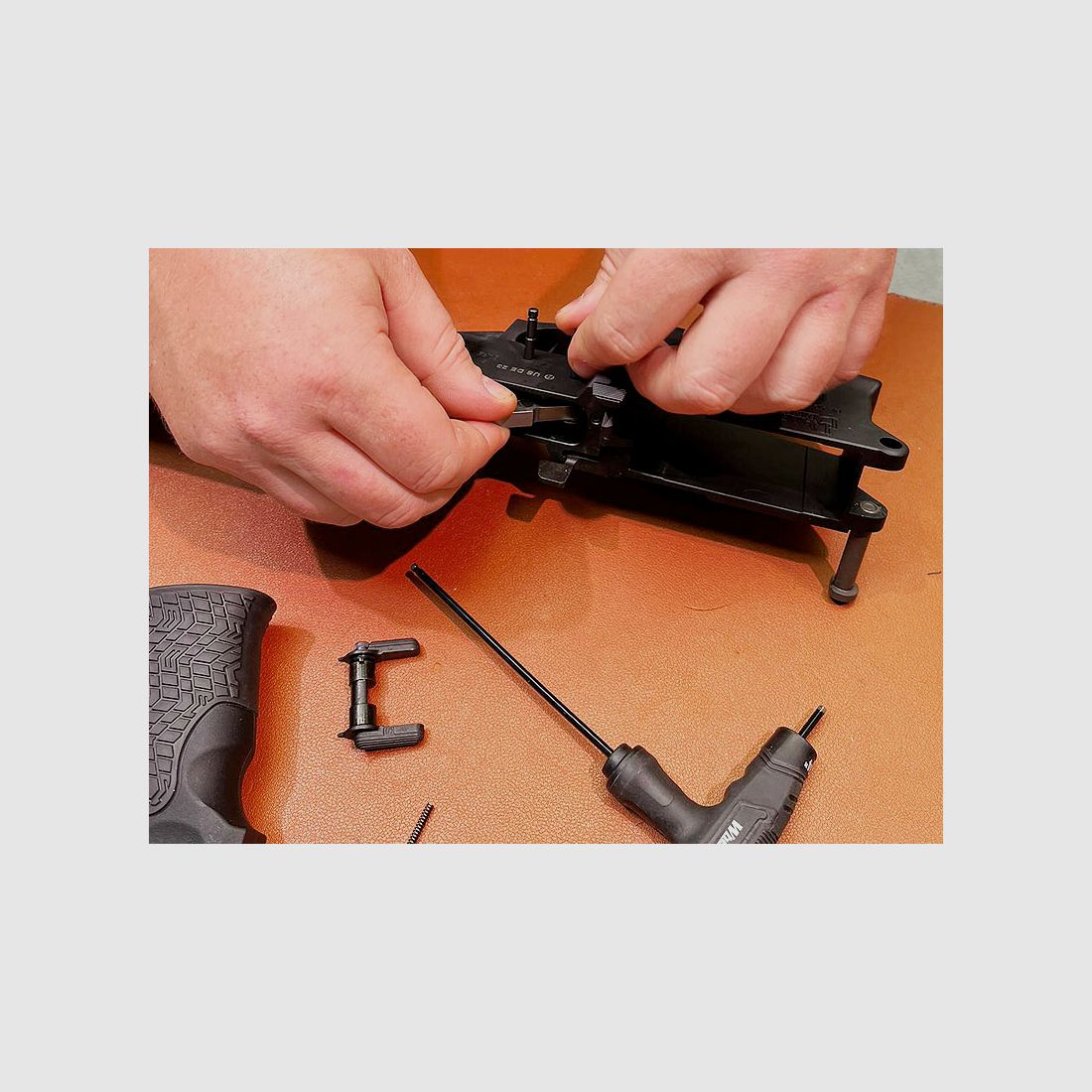 The workshop service - installation of triggers Glock Performance Trigger & Timney Alpha Trigger