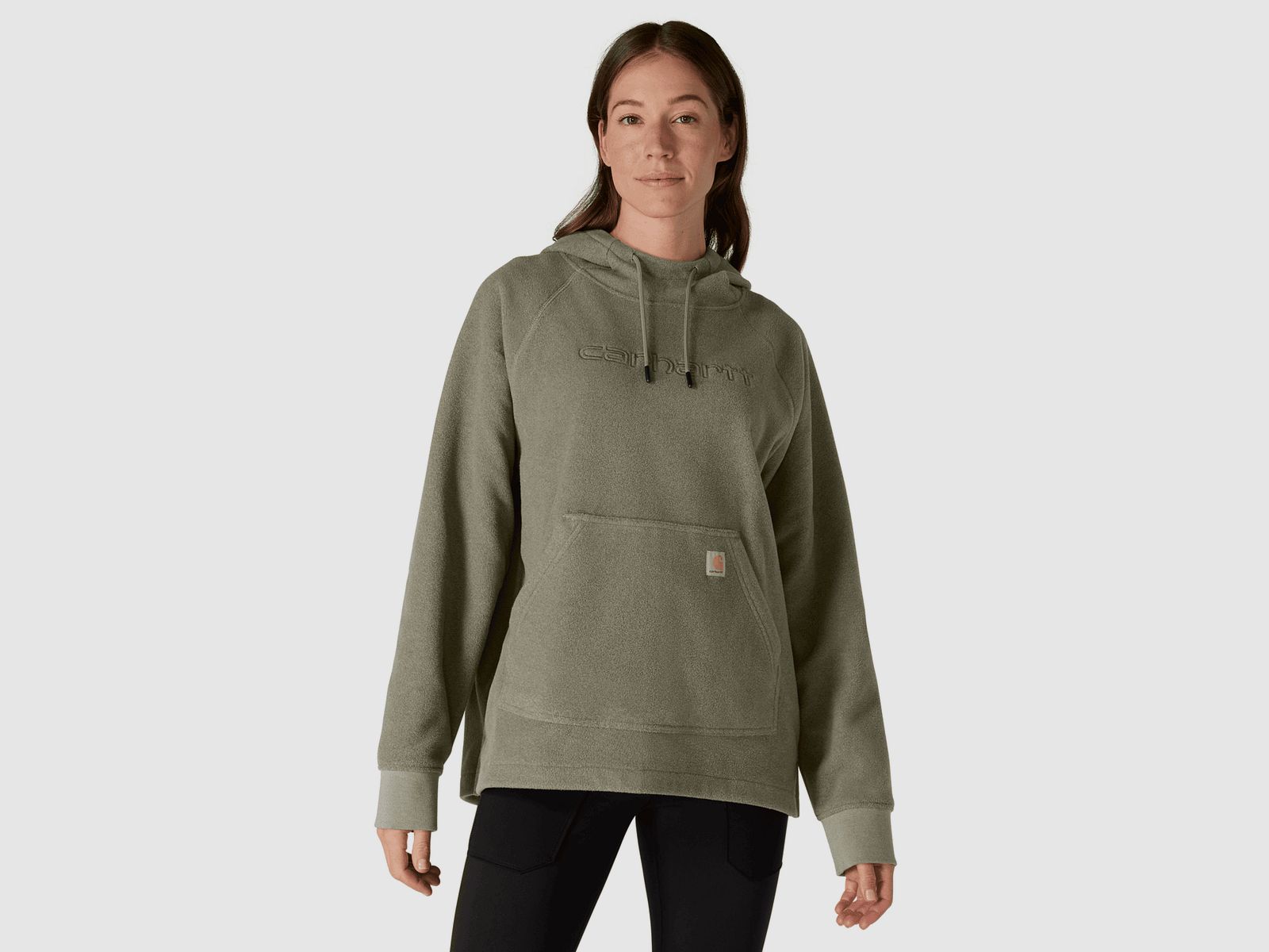 Carhartt Force™ Rochester Sweatshirt Femme Dusty Olive Heather L