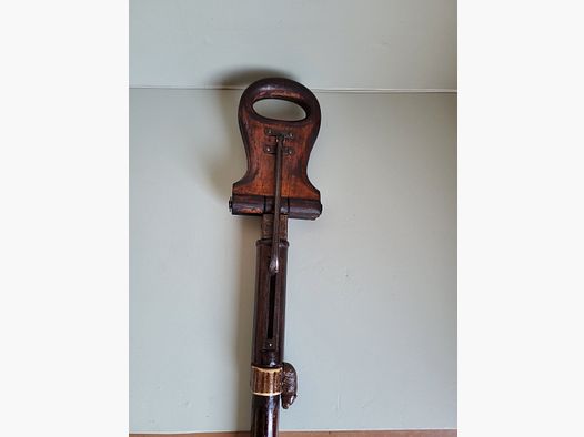 Jagd Spazierstock - Sitz - Bär - Hirschhorn - lata 30. XX wieku