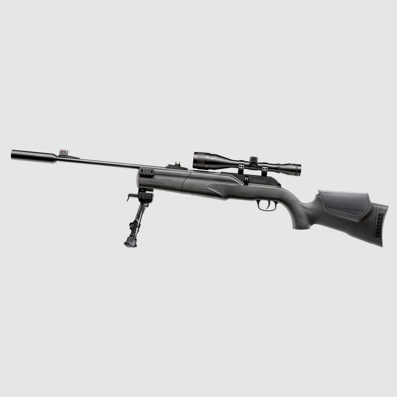 CO2 Luftgewehr-Set Umarex 850 M2 XT Kit mit Kunststoffschaft, Zielfernrohr, Zweibein, u.a., Kaliber 4,5 mm (P18)