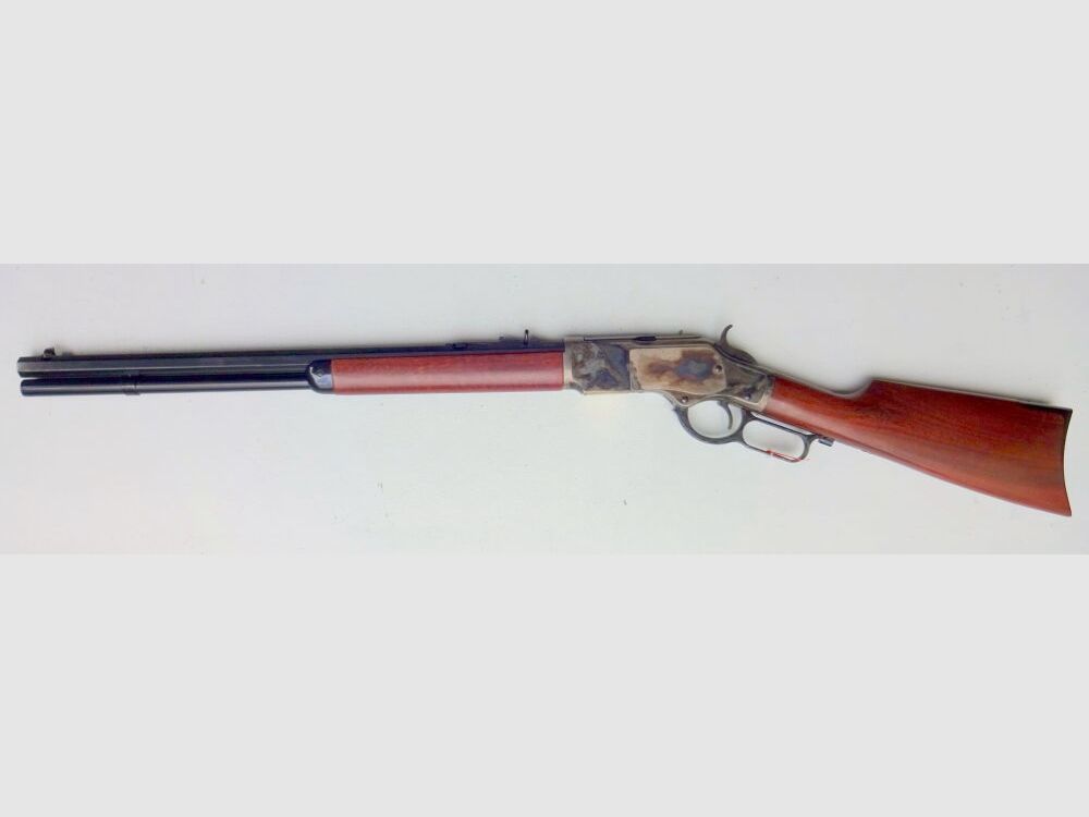 UBERTI ITALY UBERTI Type Winchester 1873 Short Rifle octagonal barrel 20, image 2 of 8