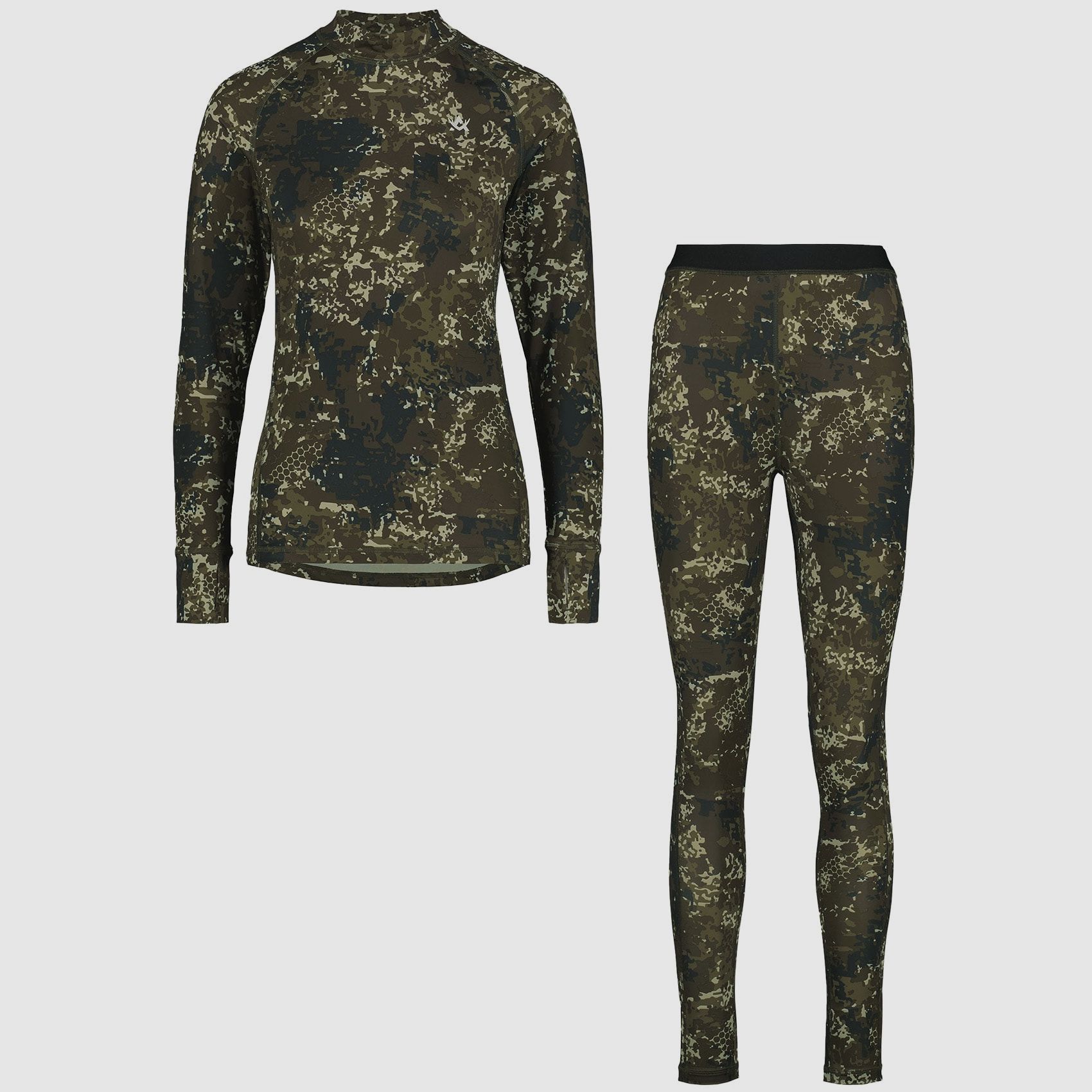 Alaska 1795 CoolDry Conjunto de Ropa Interior Funcional Dama BlindTech Forest L