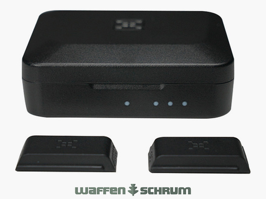 Batterie aggiuntive Nocpix per Magic Zoom della serie Mate, 2 batterie in un set con stazione di ricarica