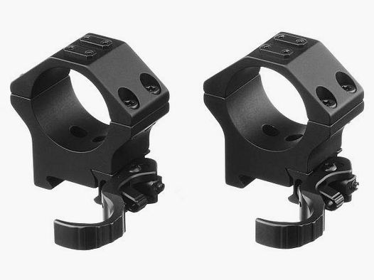ERATAC 2-częściowy montaż pierścieniowy Ø 34mm, BH 13mm, Picatinny z bezpiecznym szybkim zwolnieniem (dźwignia) – Nienaganny