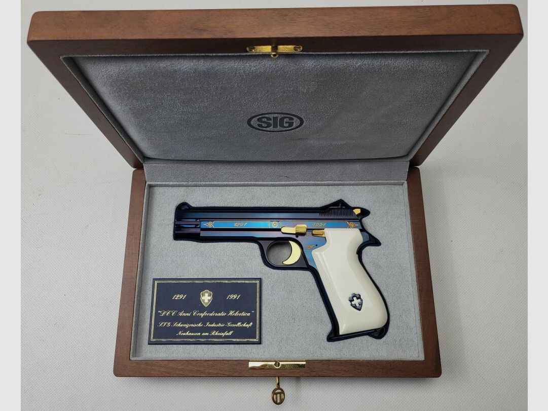 SIG Jubiläum P210-1 700 Jahre // P226 125 Jahre // P220 125 Jahre