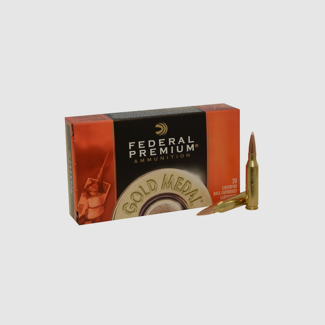 Federal Premium Gold Medal Sierra MatchKing .260 Rem. 142GR BTHP 20 Patronen