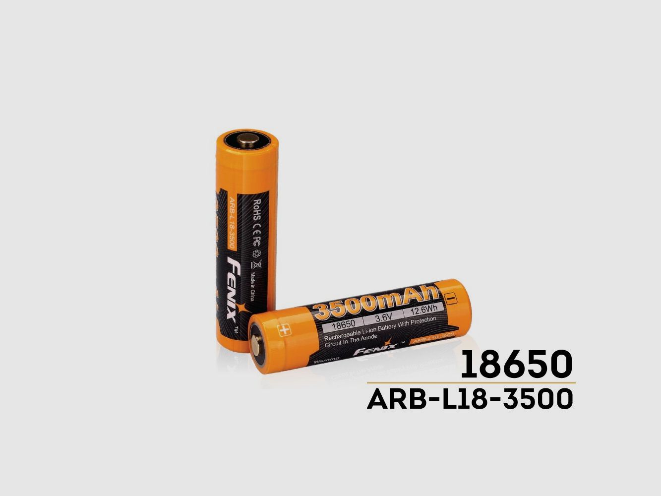 Fenix ARB-L18-3500 mAh 18650 accu