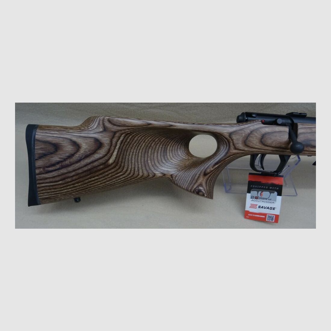 Savage 93 R 17 barrelled stock
