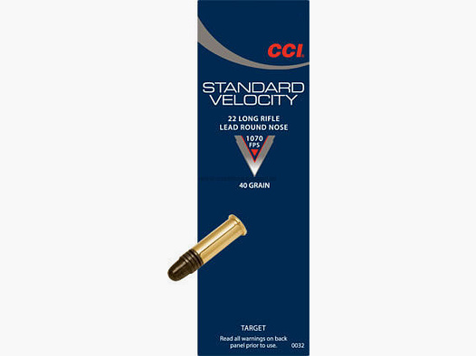 CCI USA Standard Velocity (Speed)
