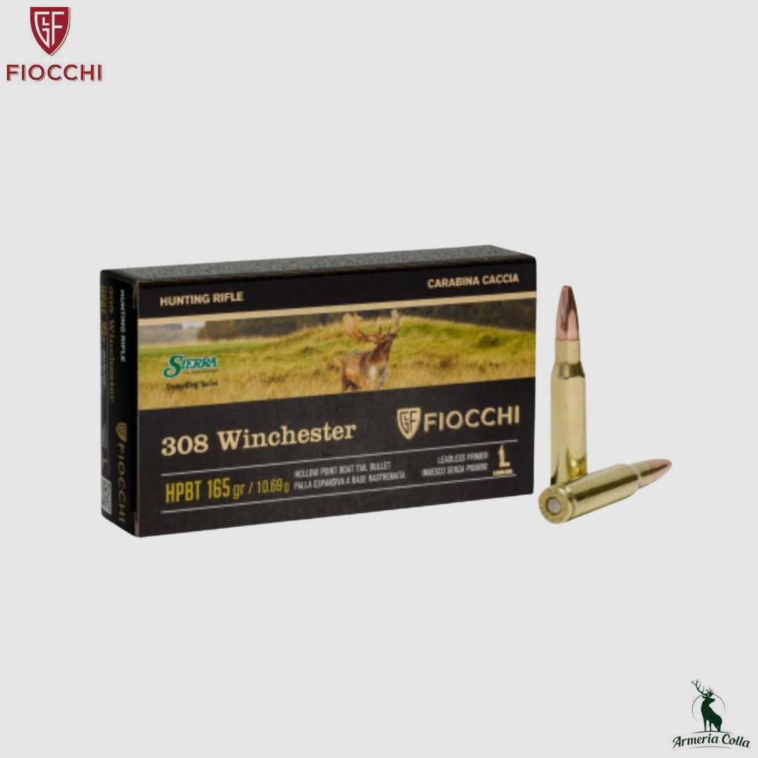 Fiocchi Munitionen Hpbt Sierra Game King Kal. .308 Win 165gr. Art. 709891