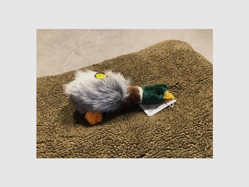 Mini anatra di peluche