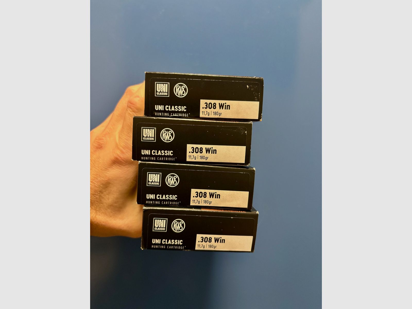 4x RWS .308 UNI CLASSIC 11,7G