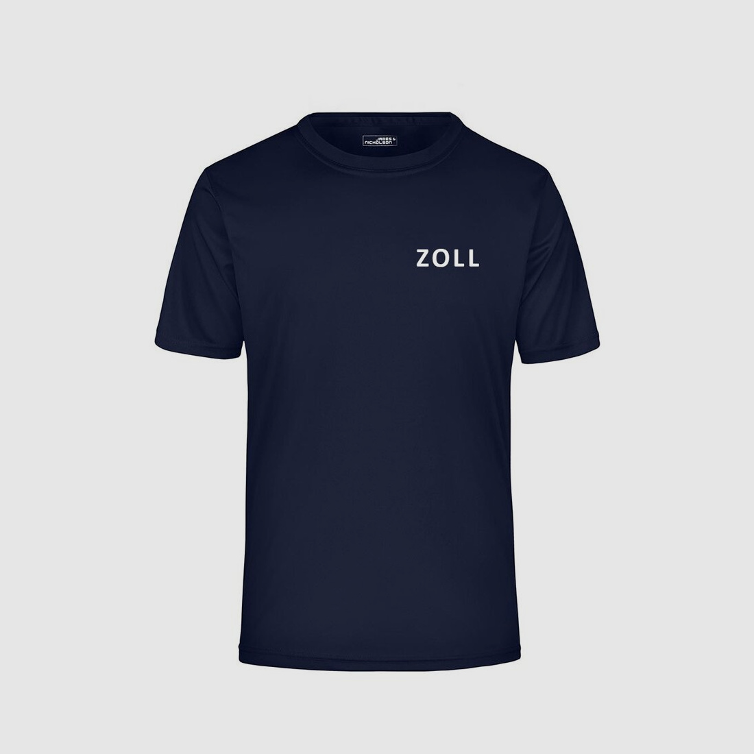 OBRAMO Funktionsshirt ZOLL met rugdruk M