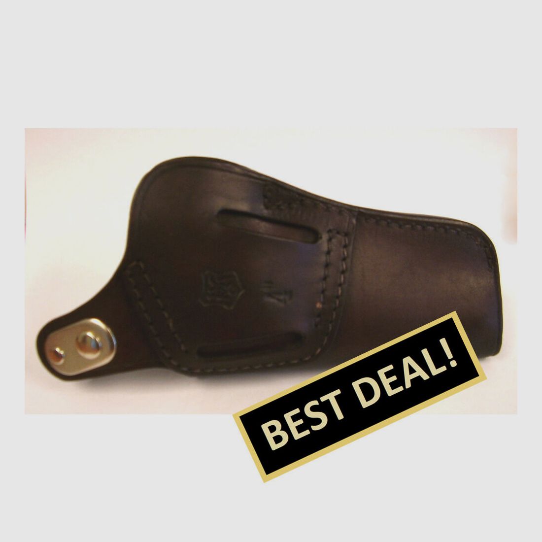 Alfa Proj Leder Holster für 4'' Braun