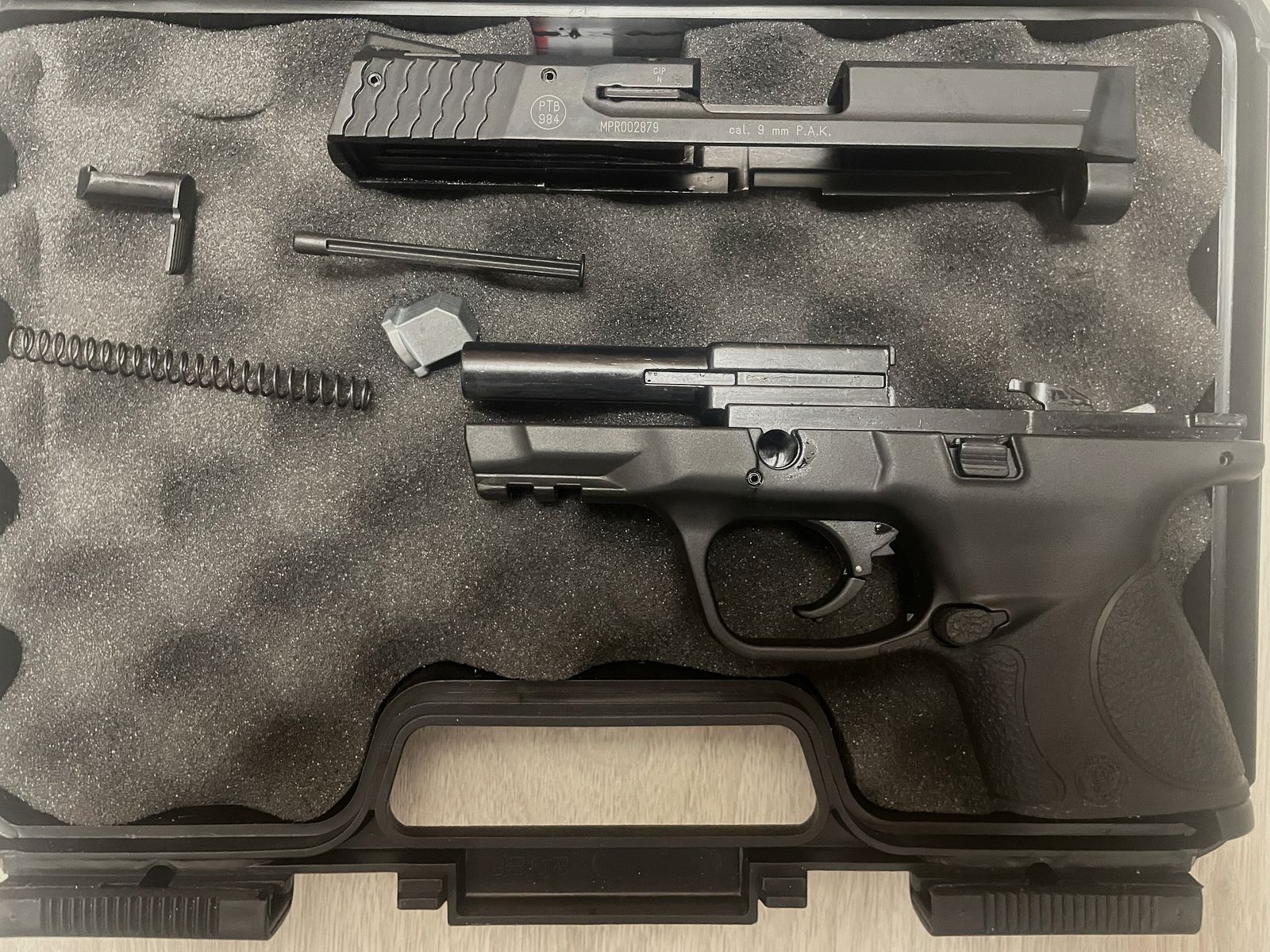Umarex Smith & Wesson M&P9c 9 mm P.A.K. – compleet & ongeschoten