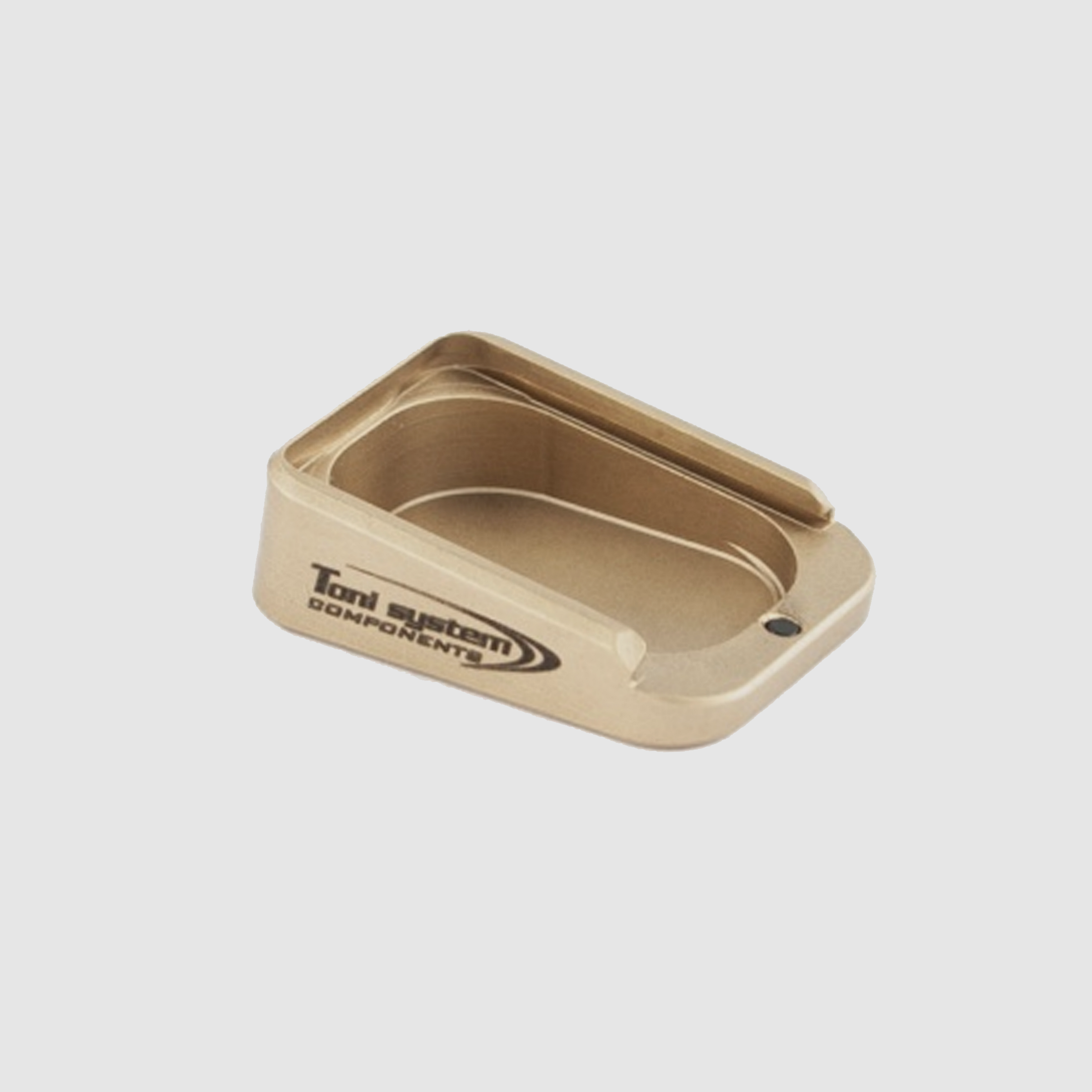 Fondello del caricatore TST +1 CZ Tactical Sport TS 1 / TS 2, PADOCZTS1-BR Ottone - Toni System