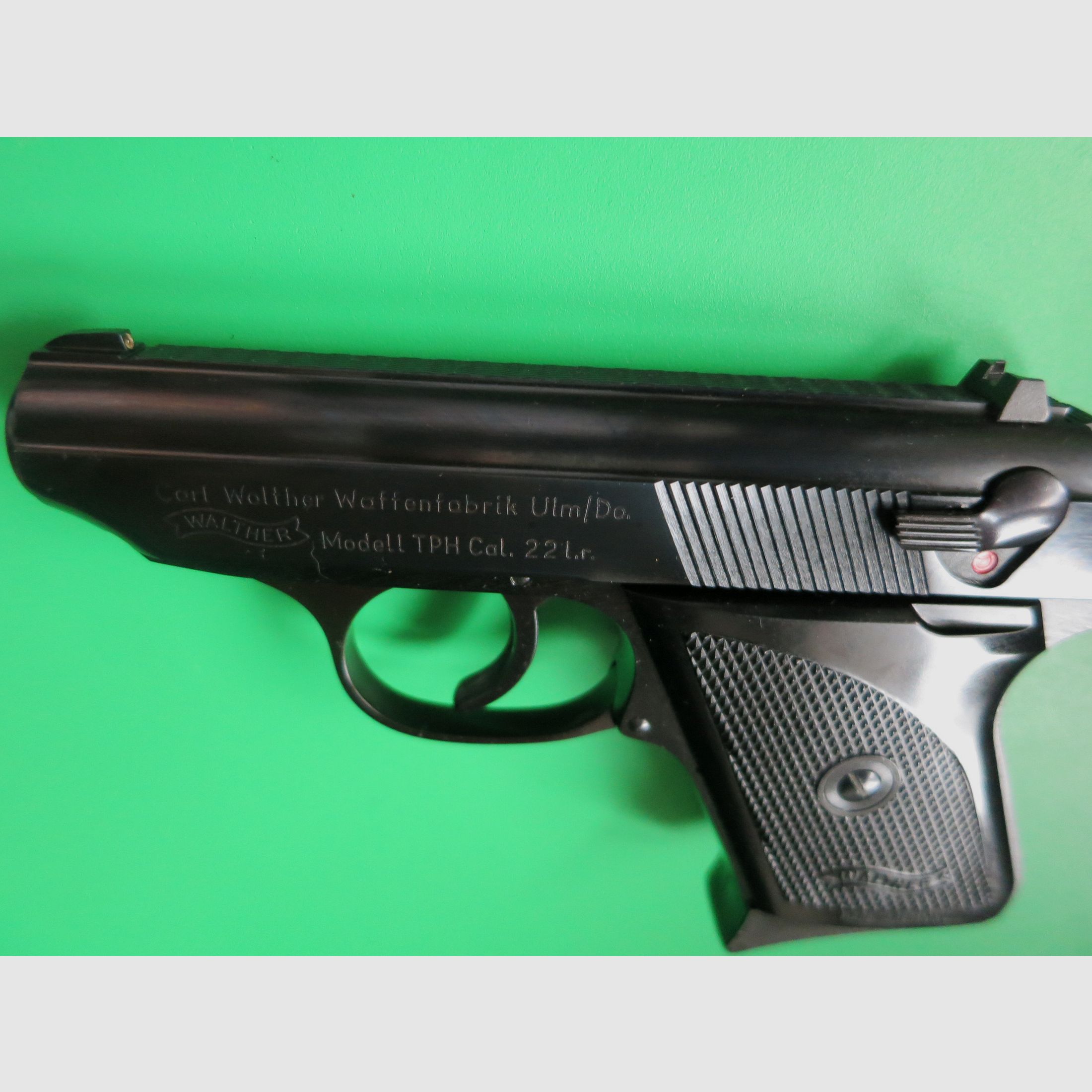 Walther/Ulm, Modell TPH, Kal. .22lfB, Taschenpistole, wie neu     #80