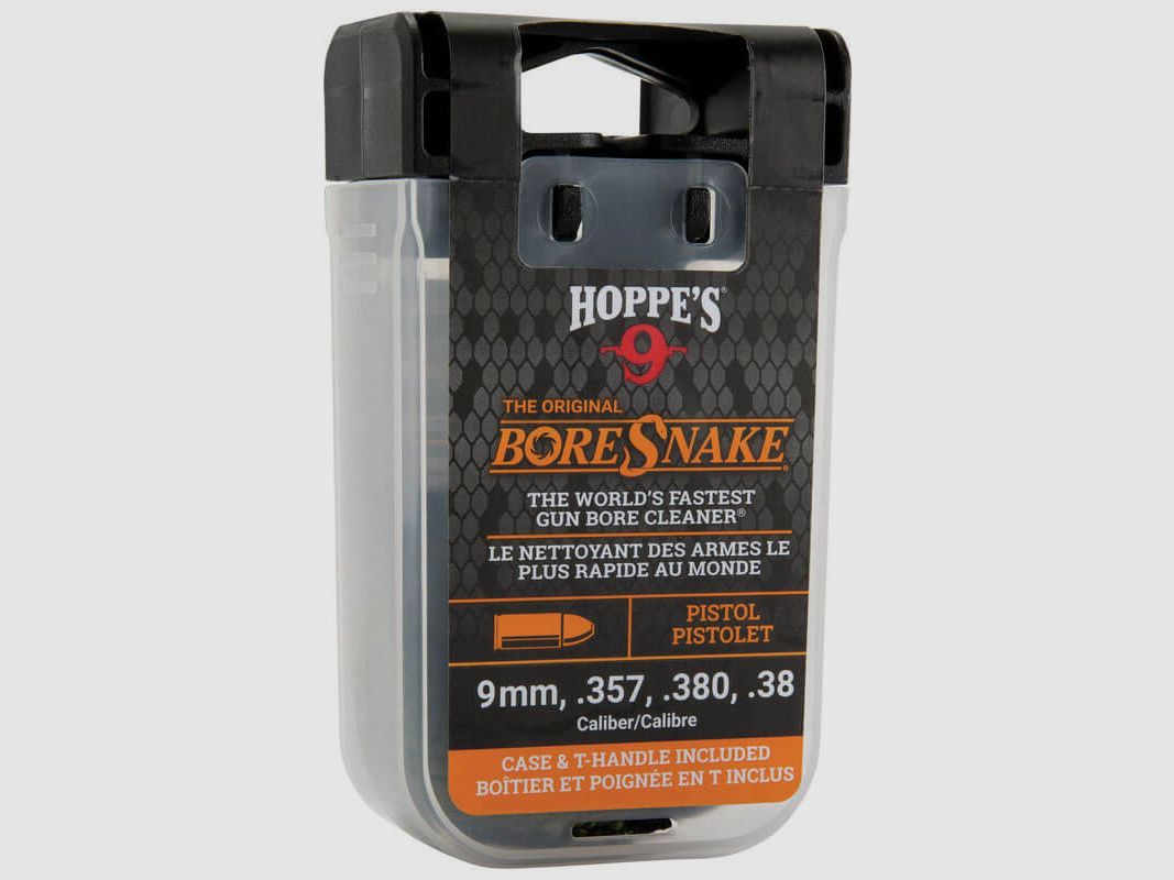 Hoppes BoreSnake für Kurzwaffen - 9mm/38Spec/357Mag