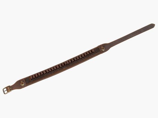 AKAH Patronengürtel Büffel-Leder mit Loden
