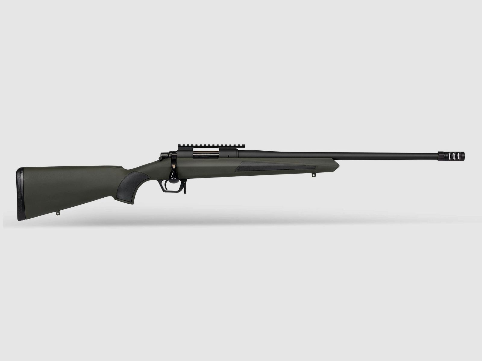 Huglu Ovis G2 Repetierer, Kal. 308 Win.51cm Lauf, Gewinde, Riemenbügel, Synthetikschaft Grün