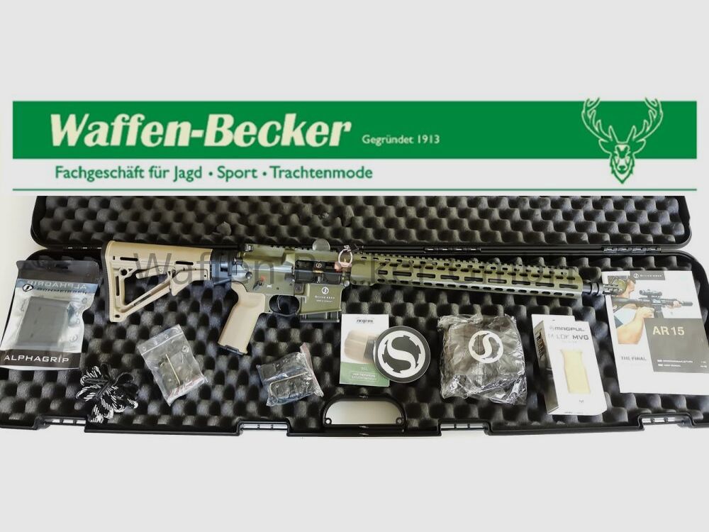 Schmeisser (Waffen Schumacher) Schmeisser AR15 M4FL Kal. .223Rem. 14,5" FDE