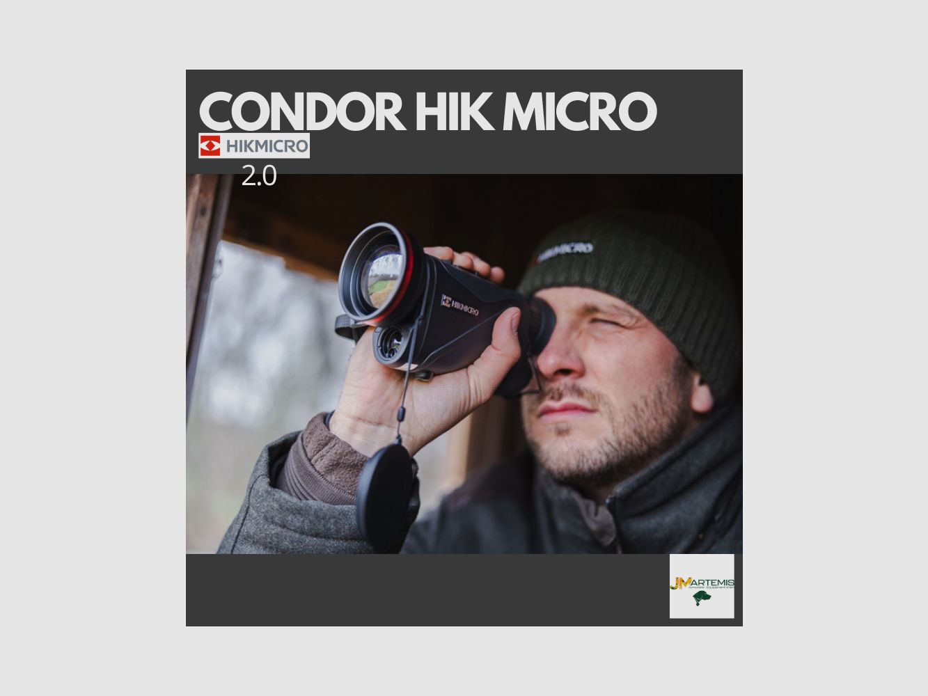 WÄRMEBILDMONOKULAR HIKMICRO CONDOR 2.0 CQ35 LV2, Bild 2 von 4