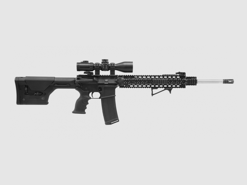 Leapers – Ultra Slim Angled Foregrip Noir, image 5 sur 7