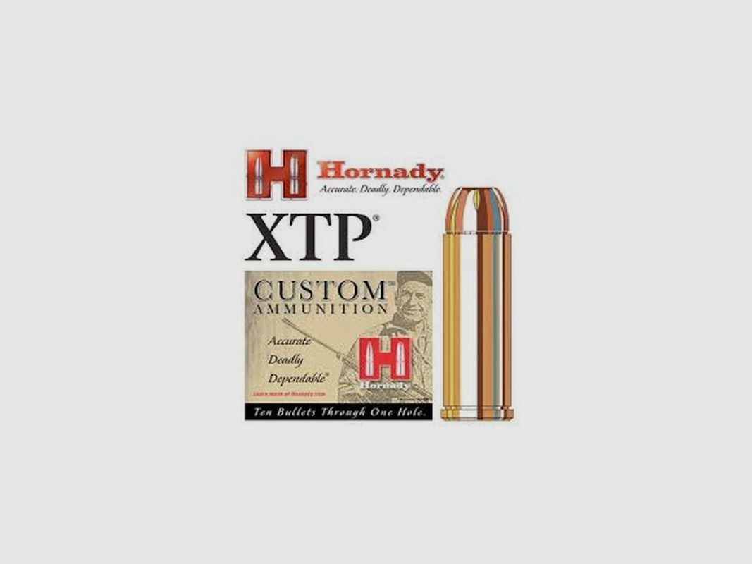 HORNADY CARTOUCHES 357 MAG CUSTOM, image 1 sur 3
