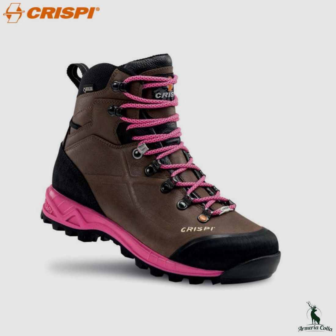 Crispi Bottes Valdres S.E. Gtx Marron Magenta, image 1 sur 4