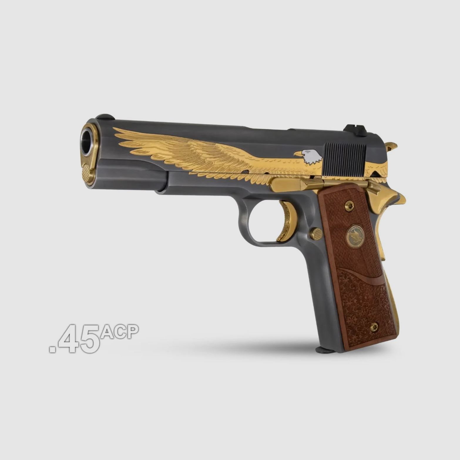 Tisas – Pistole / ZIG M 1911 / Golden Eagle / .45ACP / 8 Schuss / 5 Lauf, Bild 2 von 2