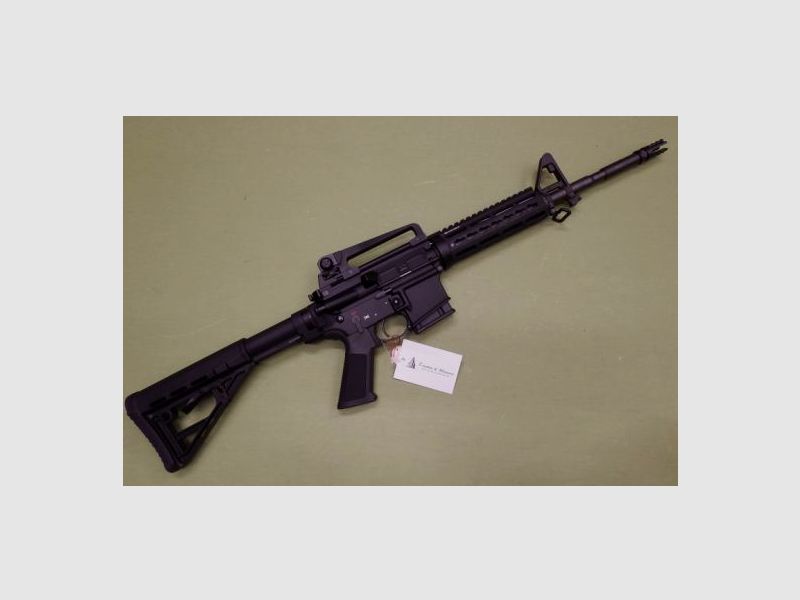 Schmeisser AR15-M4 .223Rem, 14,5", calcio scorrevole incluso 10 colpi fucile semiautomatico, immagine 5 di 5