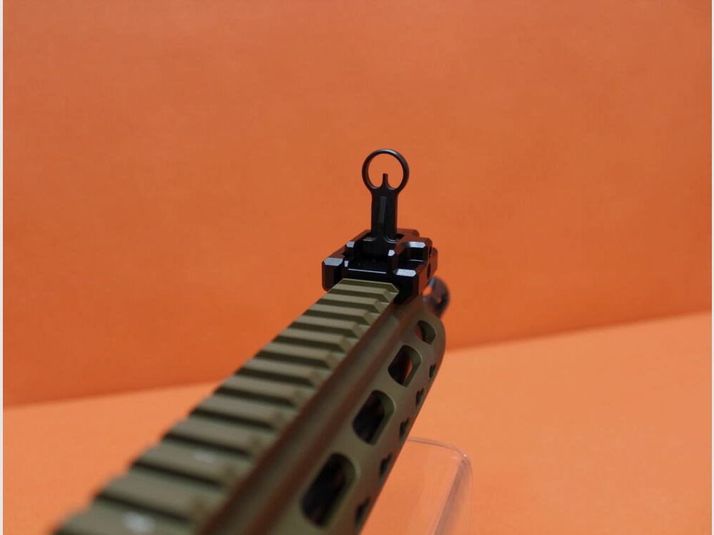 Heckler&Koch Ha.Büchse .223Rem Heckler&Koch/H&K MR223 A3 11" Lauf RAL8000 HKey, Gas-Piston-System AR-15/HK416