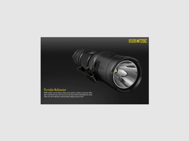 Nitecore MT20C flashlight 460 lumens, image 13 of 22