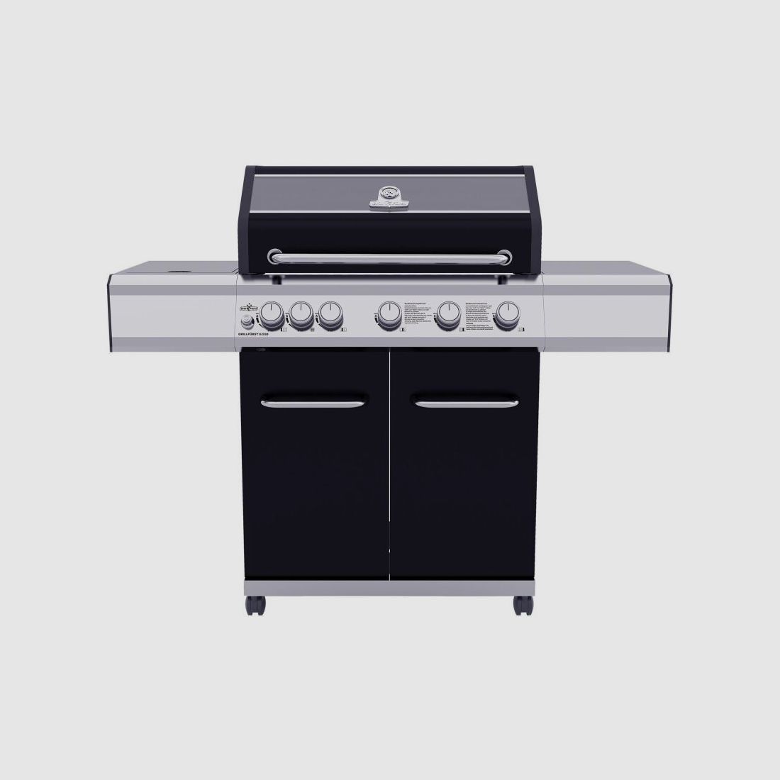 Grillfürst Gasgrill G510E mit Edelstahl Rosten