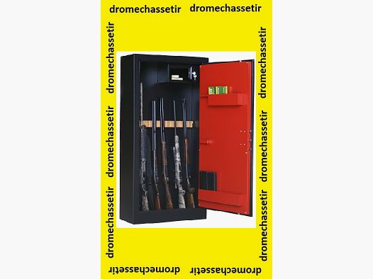 Waffenschrank Elite Pionner Modell Pioneer II-15 für 15 Waffen mit Optiken und Innenfach, Gewicht 95kg