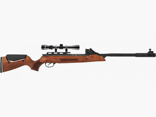 LUFTGEWEHR MERCURY SPEEDFIRE + ZF 3-9x32 SET - 4,5MM - MAGAZIN - HOLZSCHAFT