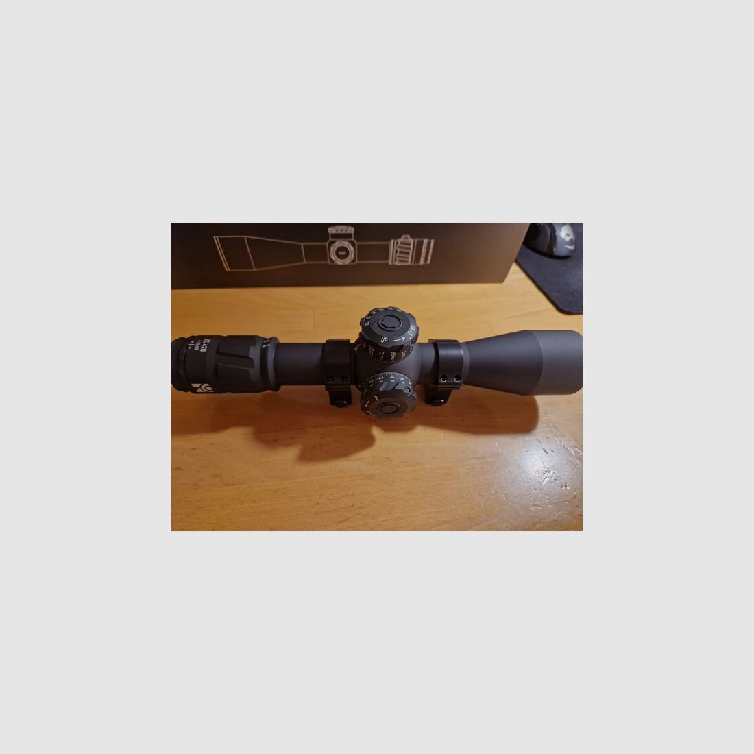 ZCO Zero Compromise Zielfernrohr ZC420 MIL 4-20x50 inkl. Montage