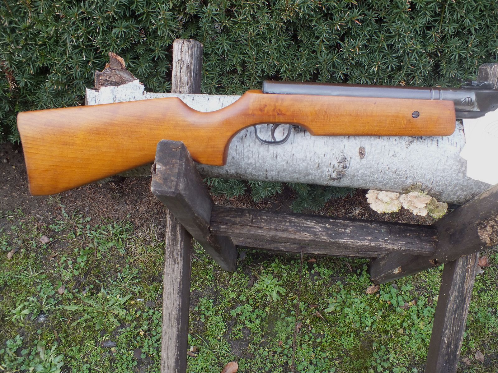 Suhler Luftdruckgewehr Haenel 300-3 mit Sportschaft