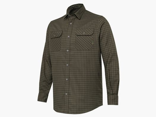 Beretta Hemd Cadet Flannel Green & Brown Check