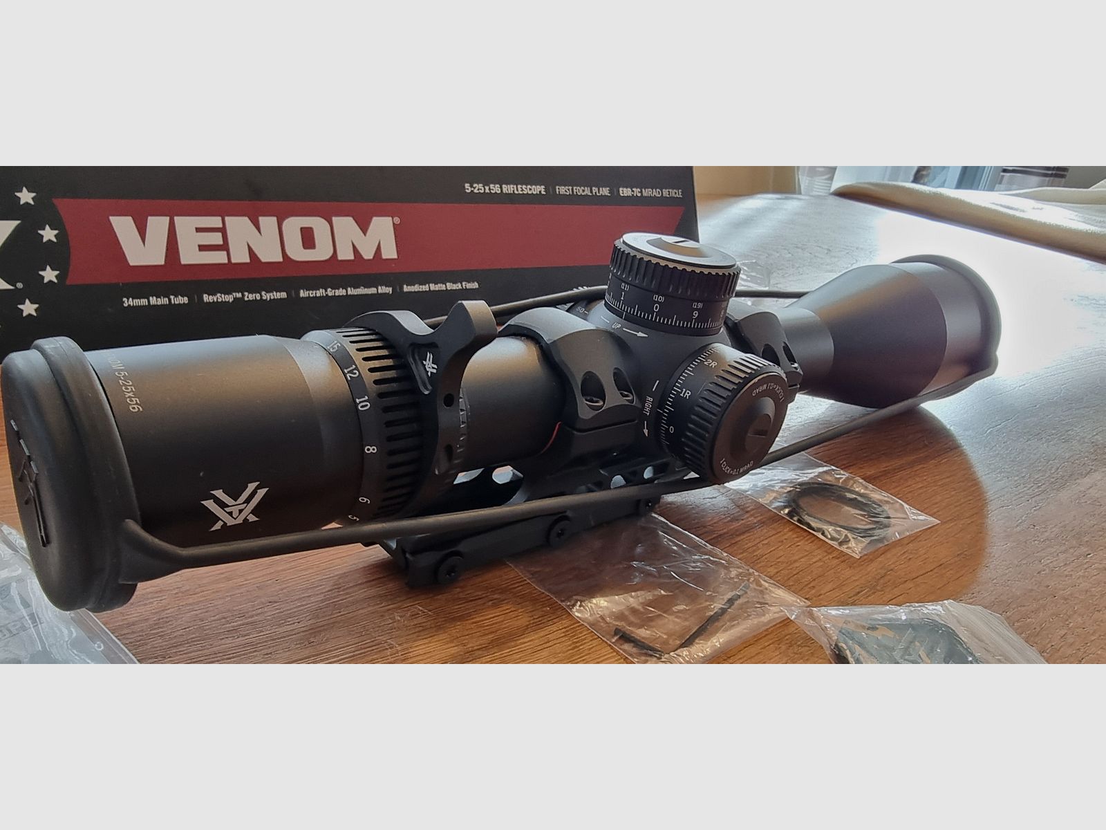 Vortex Venom 5-25x56 FFP EBR-7C MRAD