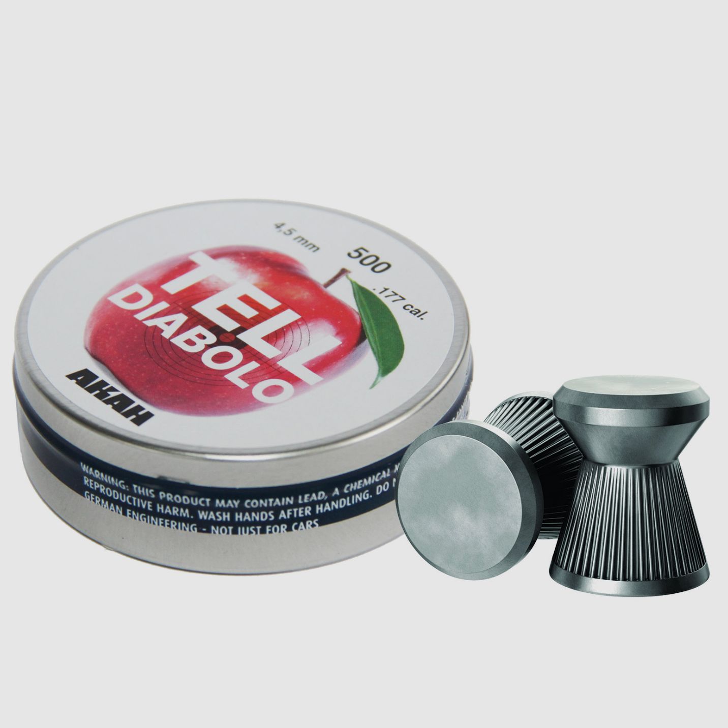 AKAH TELL 48786000 Diabolo 4,5mm 500 St.