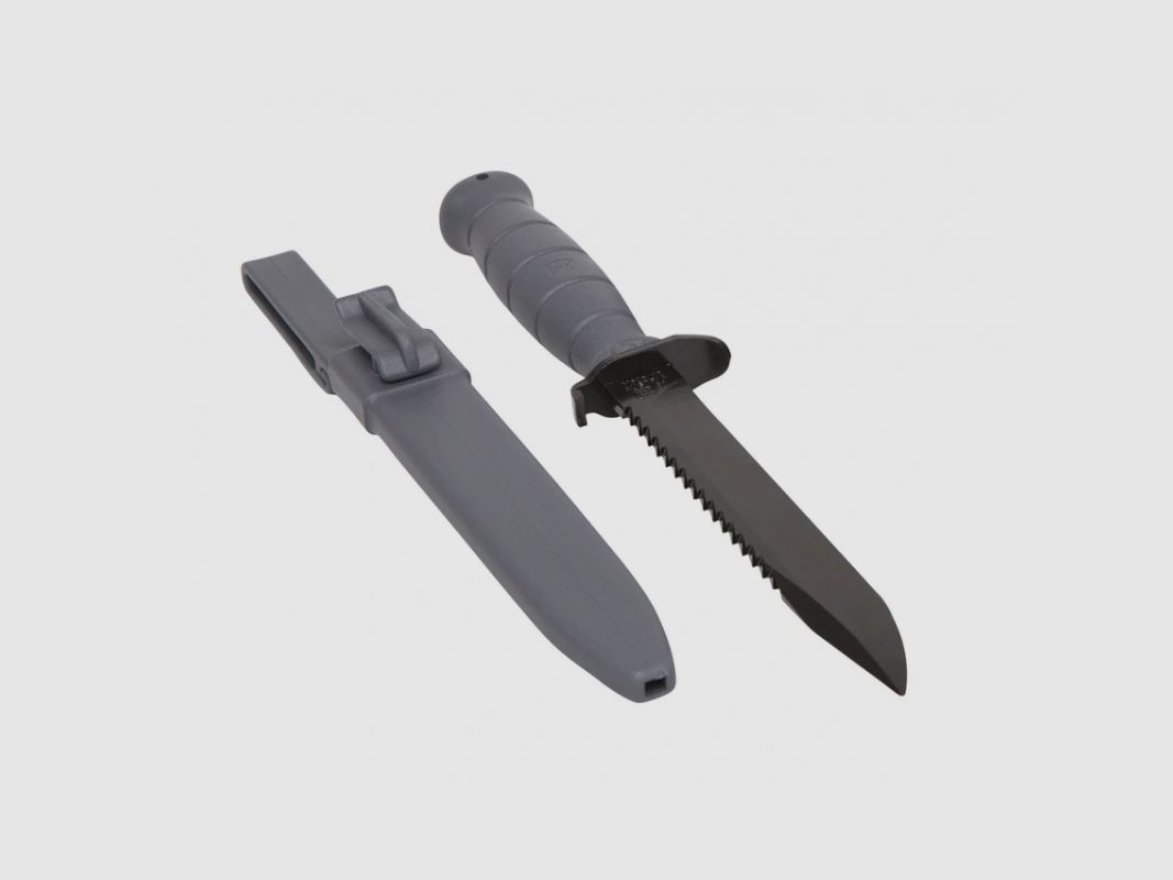 GLOCK COLTELLO DA CAMPO FM 81 CON SEGHE GRIGIO, immagine 1 di 2
