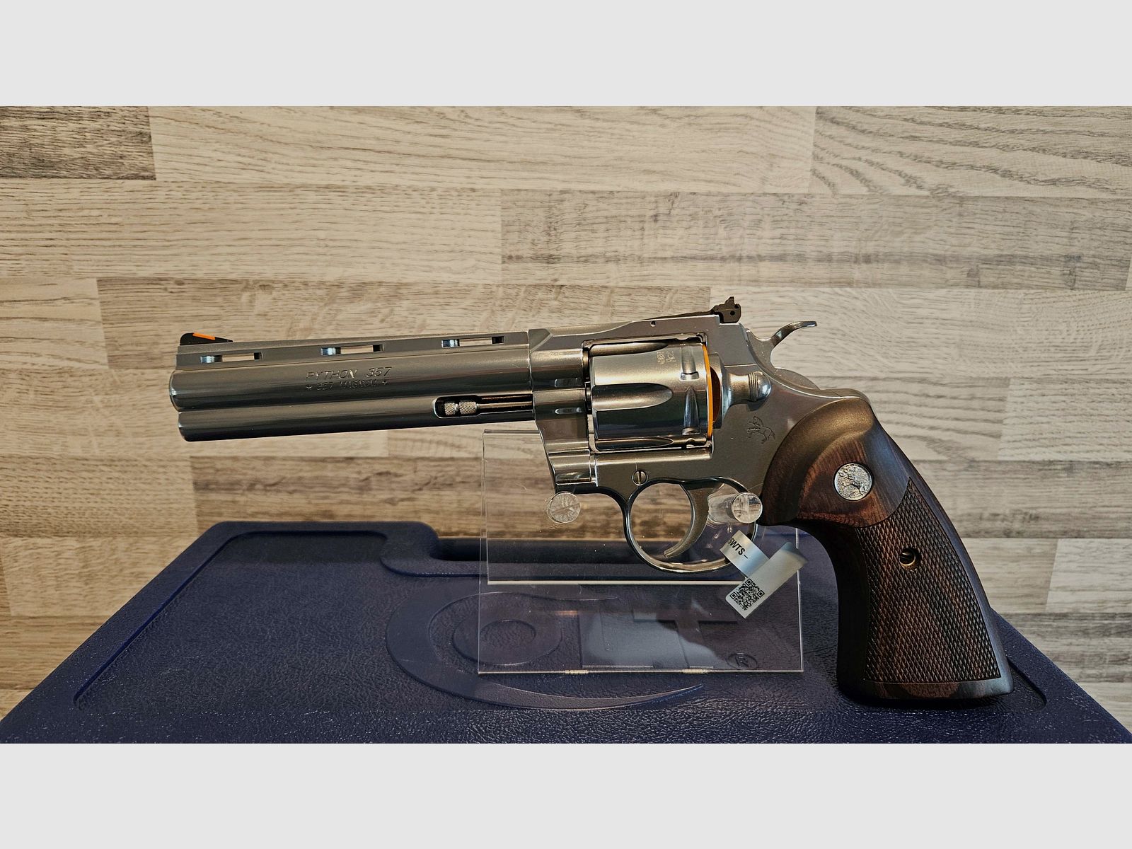 Neuware vom Fachhandel - Revolver Colt Python STS 6" SP6WTS Kal. .357Mag. - Sonderpreis