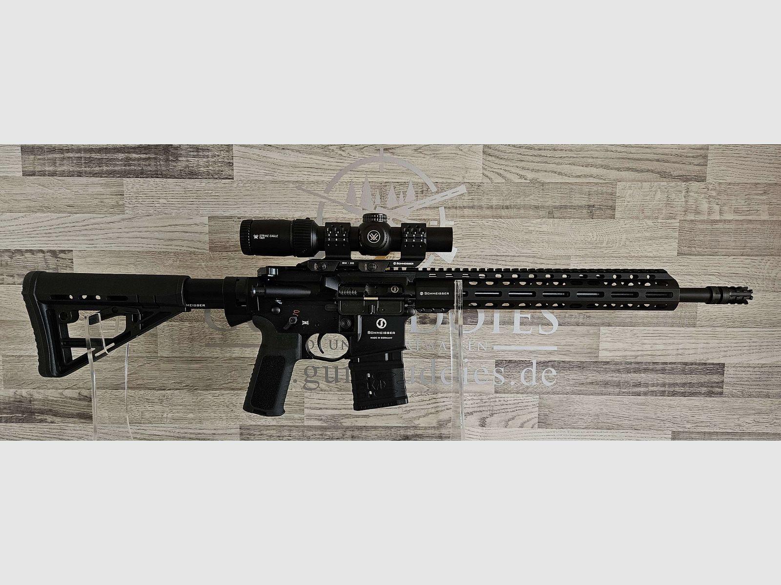 Schmeisser AR15 M4FL 14.5" Black Cal. .223Rem with Vortex Strike Eagle - New merchandise from specialist retail