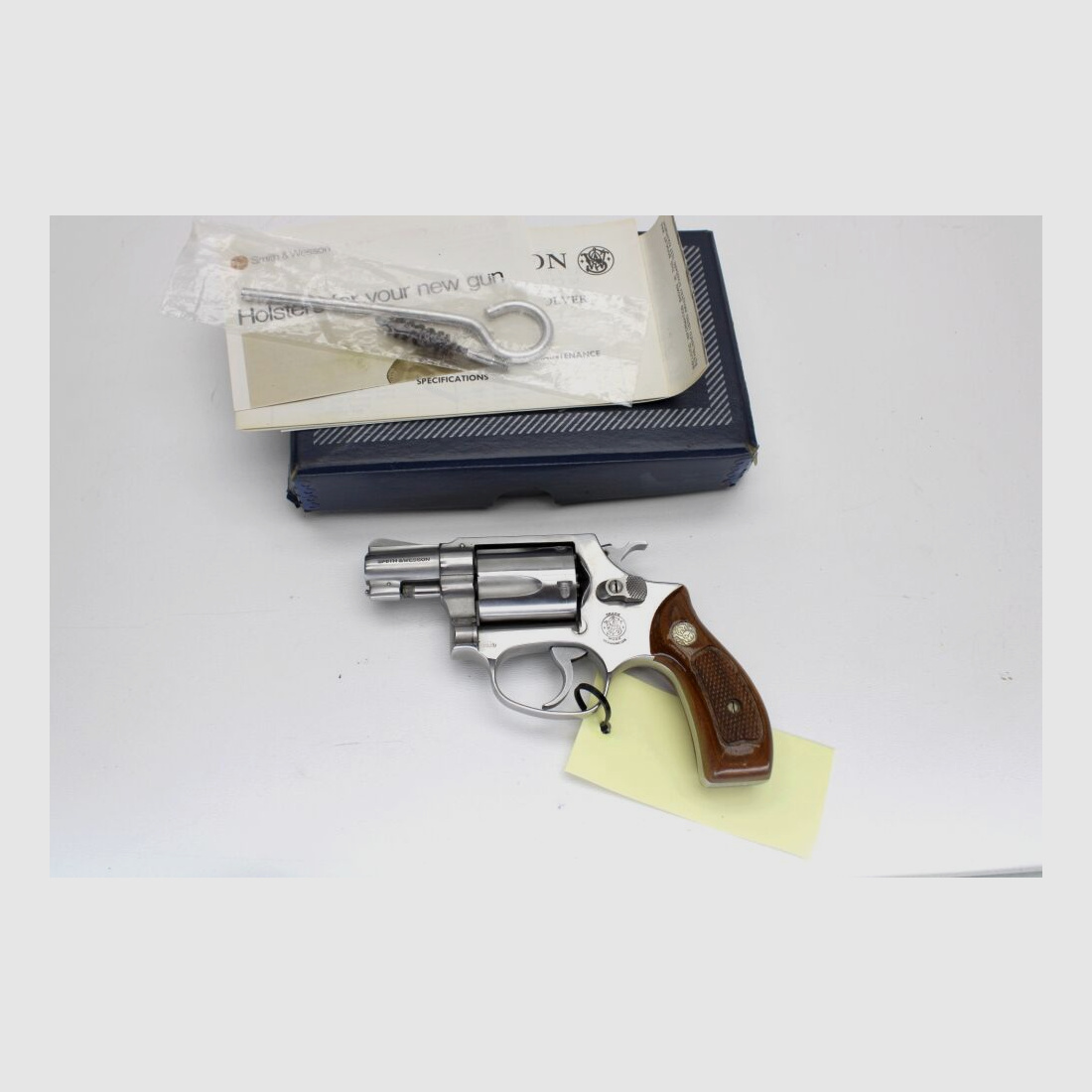 Smith & Wesson 60 Stainless klein & kompakt .38Special