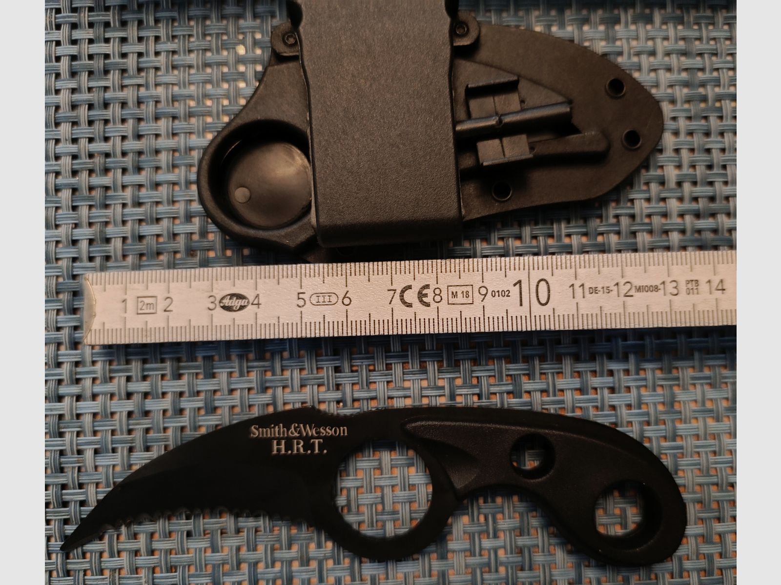 Smith & Wesson Ring Messer Zacken Messer  Jagd Angler Messer Kampfmesser 