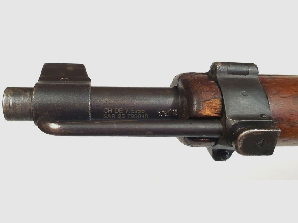 Waffenfabrik Bern Repetierbüchse Waffenfabrik Bern Schweizer K31 Kaliber 7,5x55swiss komplett nummerngleich + Hämmerli