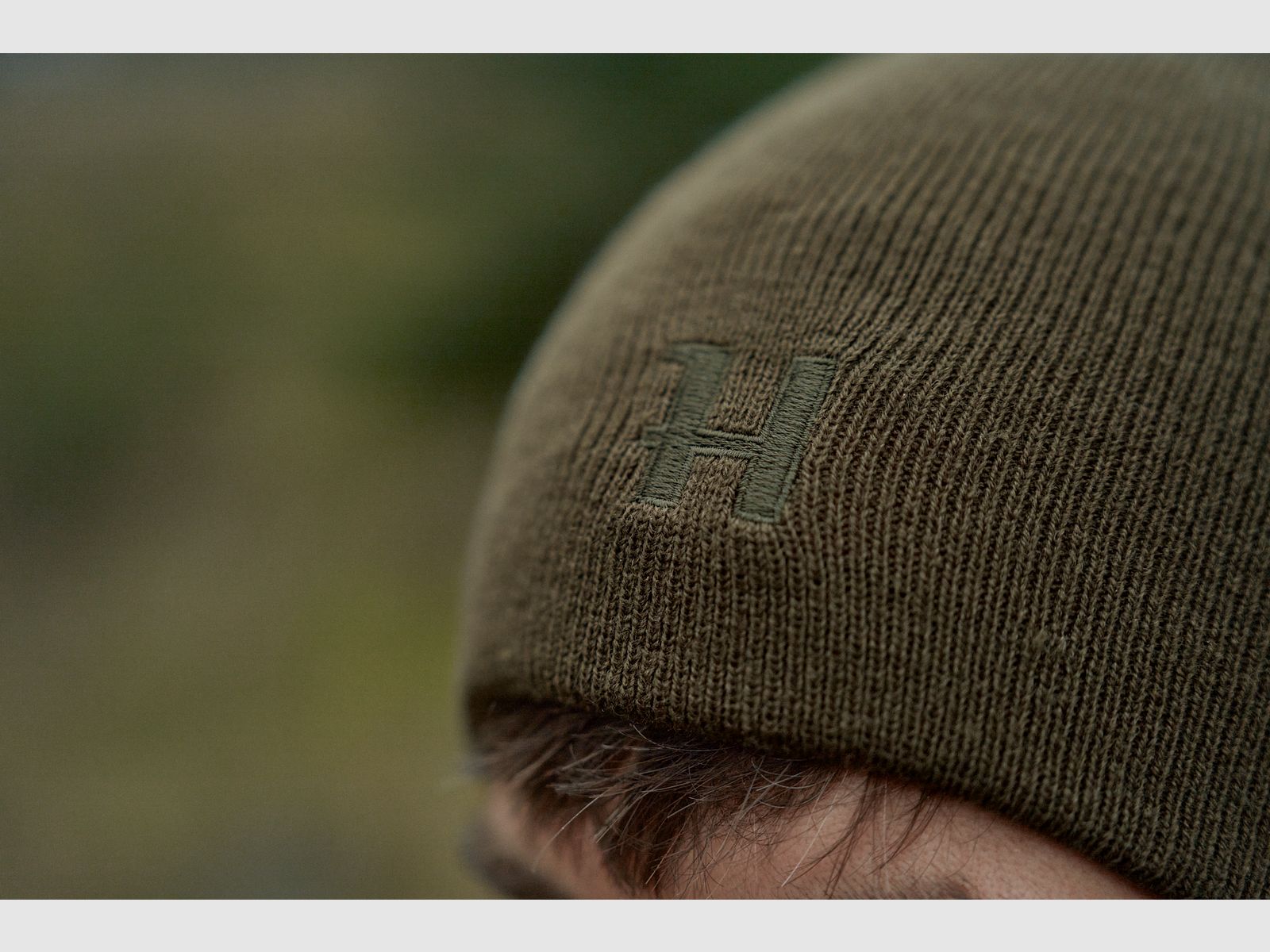 Harkila Wendebeanie Willow green/Orange, Bild 5 von 5